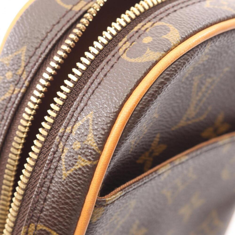 LOUIS VUITTON Brown Monogram Leather Pochette Fanny Pack - Picture 7 of 8
